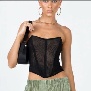 Princess Polly Azriel strapless corset